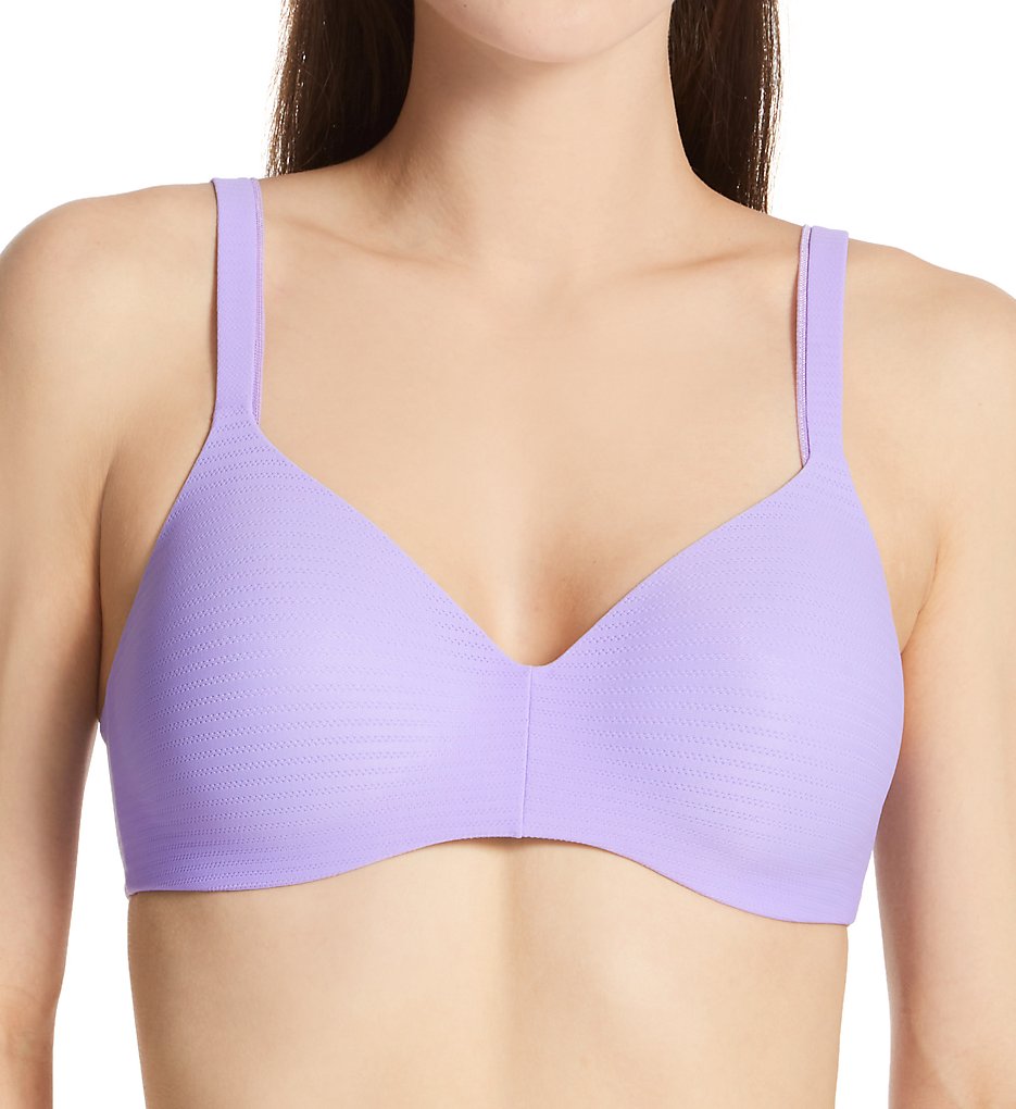 Hanes : Hanes HU03 Ultimate T-Shirt Soft Contour Wirefree Bra (Sweetened Lilac 38C)