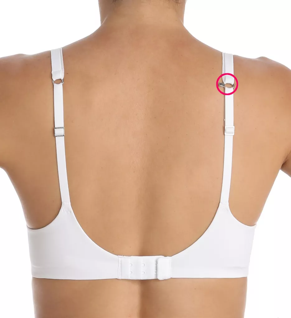 Ultimate T-Shirt Soft Contour Wirefree Bra White Micro Dot 38B