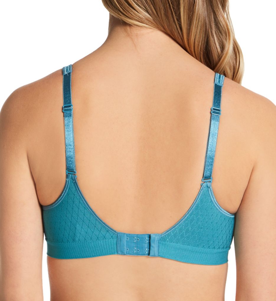 Hanes Ultimate Perfect Coverage Contour Wirefree Bra Oceanstorm D'Esprit L  - Image 2