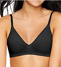 Ultimate Comfy Support 2 Ply Wirefree Bra Black S