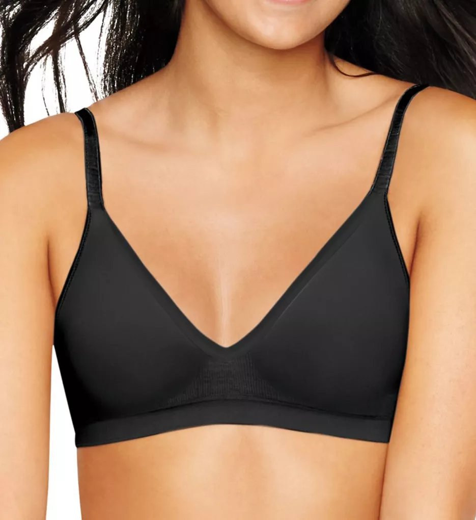 Ultimate Comfy Support 2 Ply Wirefree Bra Black S