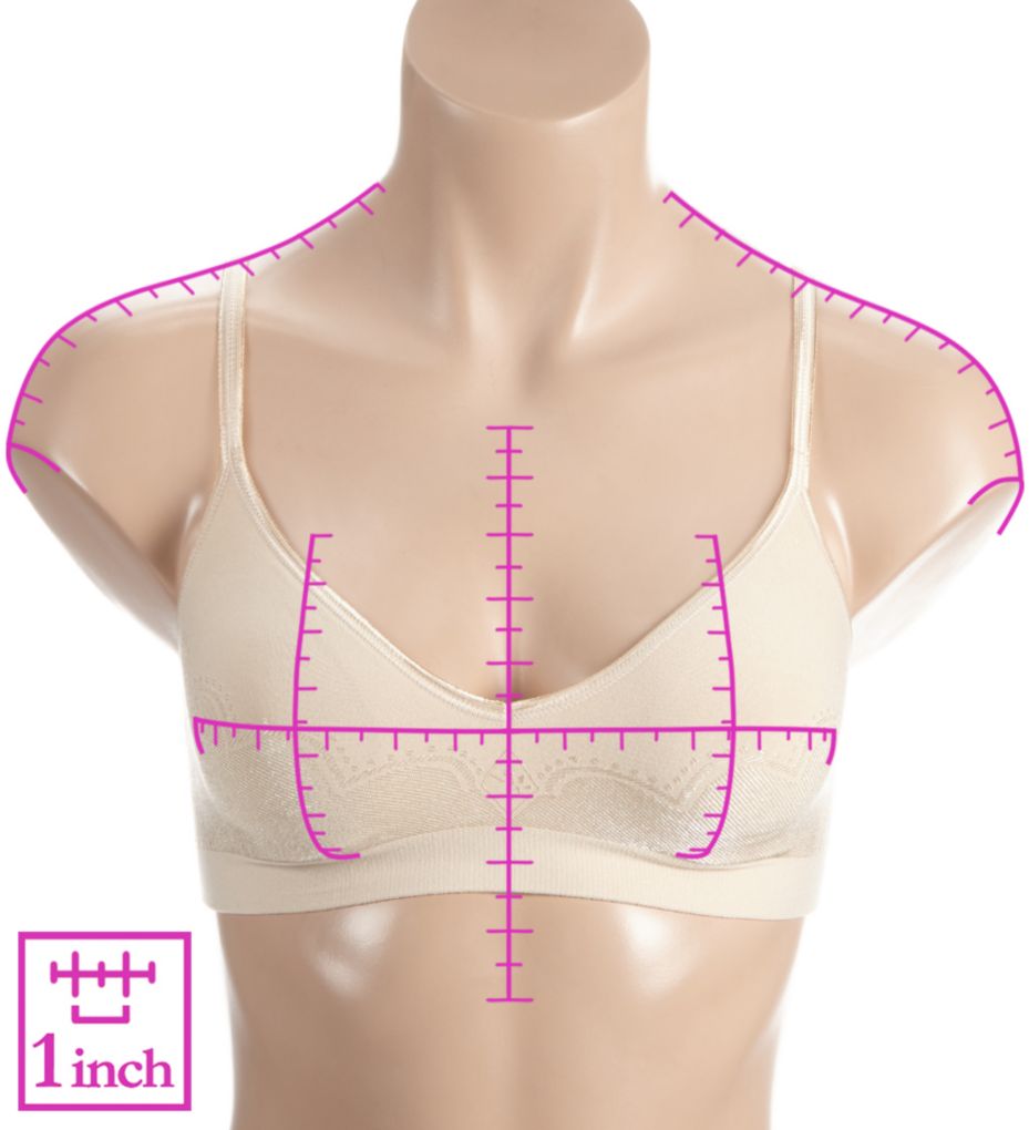 Sunna Character Women Wire-Free Bra Set, Wireless Bra for Ultimate