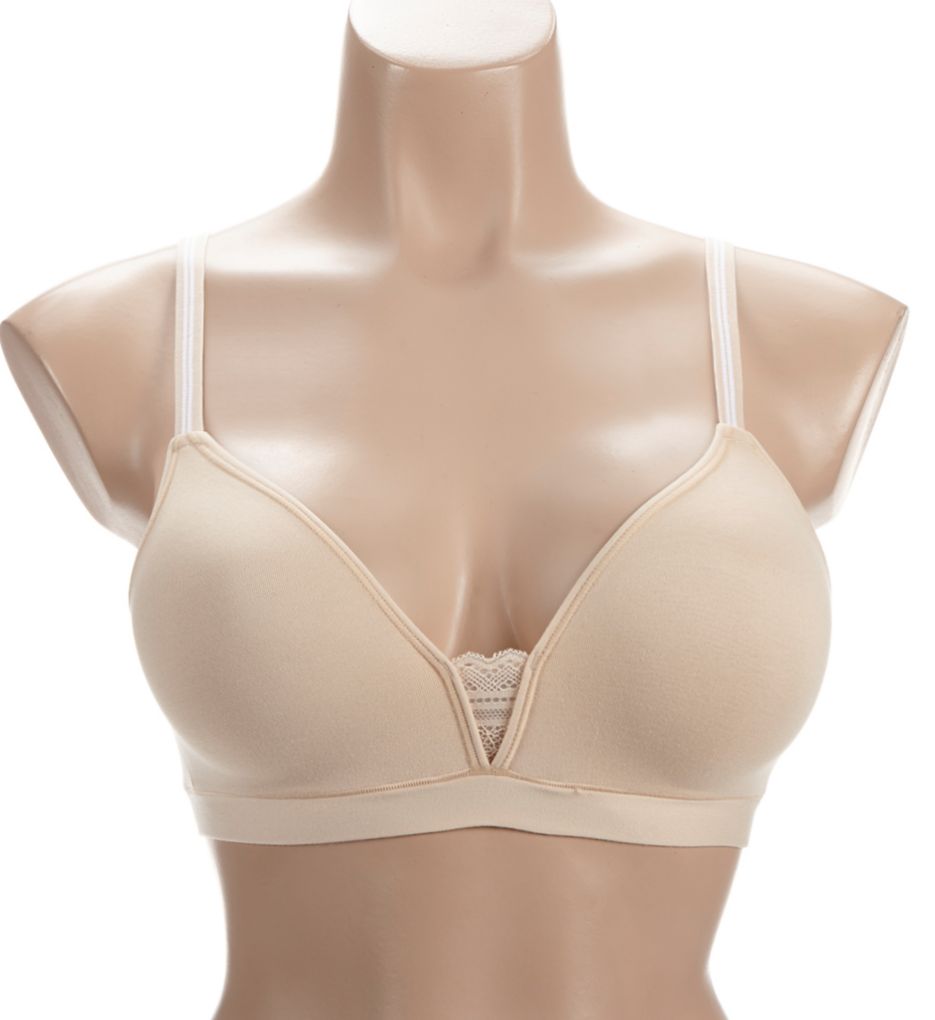 Hanes Ultimate Smooth Inside and Out Foam ComfortFlex Fit Wirefree Bra -  activewearhub