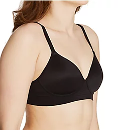 No Dig Support SmoothTec Wirefree Bra Black S