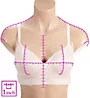 Hanes No Dig Support with Lift Wirefree Bra HU41 - Image 3