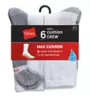 Hanes Fresh IQ Cushion Crew Socks - 6 Pack MC106 - Image 1