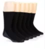 Hanes Fresh IQ Cushion Crew Socks - 6 Pack MC106