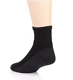 Fresh IQ Max Cushion Ankle Sock - 6 Pack BLKGR 6-12