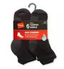 Hanes Fresh IQ Max Cushion Ankle Sock - 6 Pack MC116 - Image 1