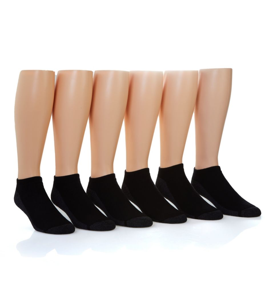 Hanes Premium 6 Pack Womens Cushioned Ankle Socks