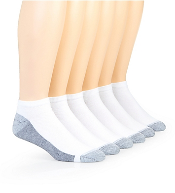 Hanes Fresh IQ Max Cushion Low Cut Socks - 6 Pack
