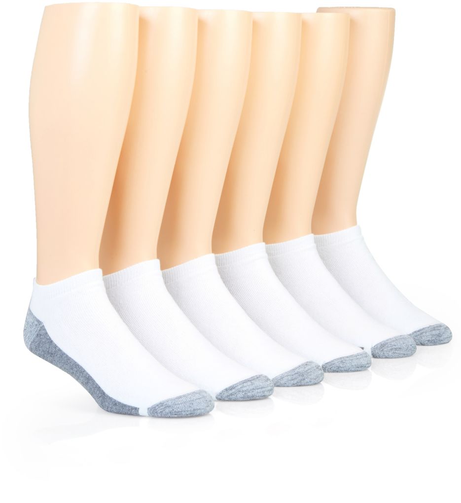 Big & Tall Fresh IQ Max Cushion Low Cut - 6 Pack-gs