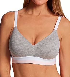 Natural Lift Stay-Put Bra Heather Grey S