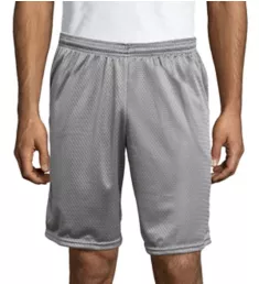 Mesh Athletic Shorts With Pockets AtGrey M