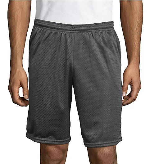 Hanes Mesh Athletic Shorts With Pockets RailGY XL 