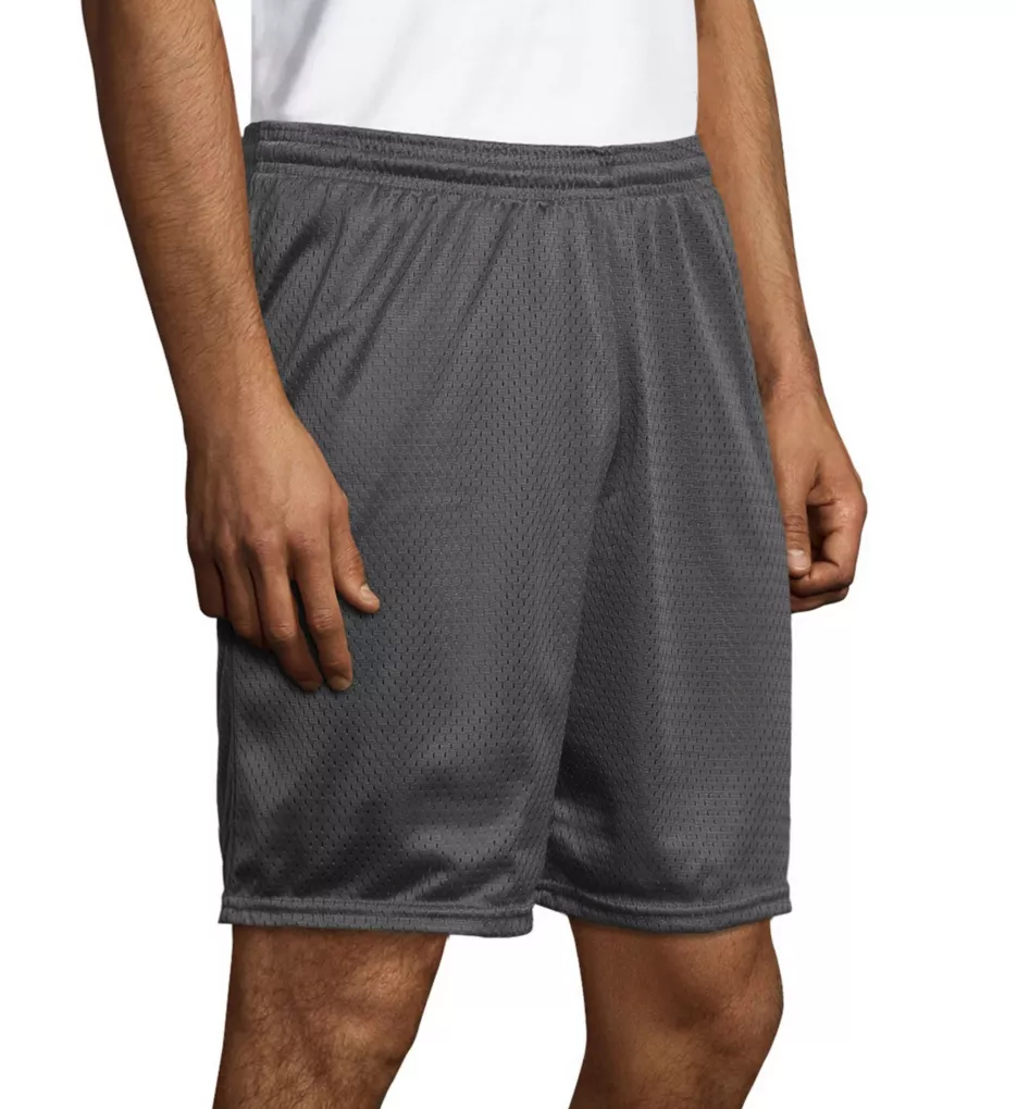 Mesh Athletic Shorts With Pockets