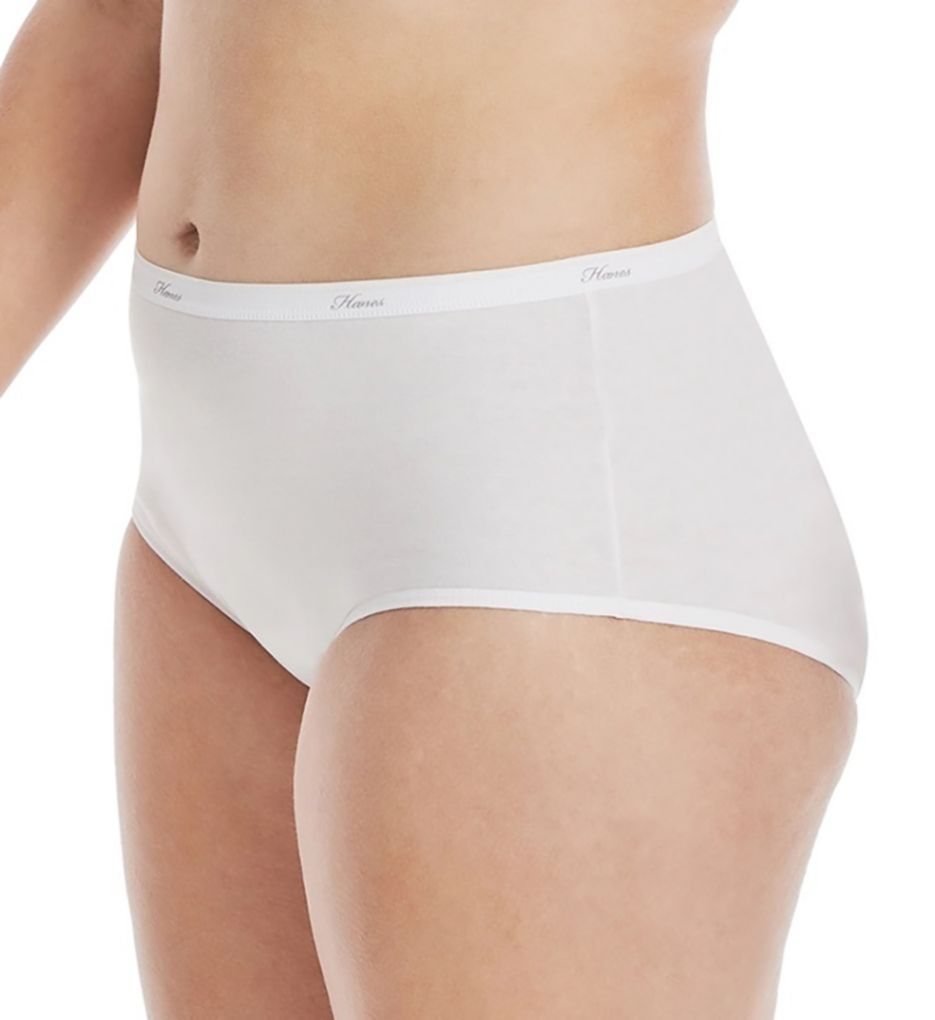 HanesÂ® Cool ComfortÂ™ Women's Cotton Brief Panties 6-Pack - PP40WH