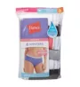 Hanes Cotton Cool Comfort Sporty Hipster Panty - 6 Pack PP41SF - Image 3