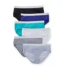 Hanes Cotton Cool Comfort Sporty Hipster Panty - 6 Pack PP41SF - Image 4