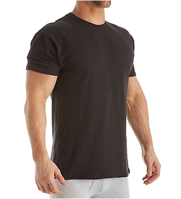 Hanes Stretch Crew T-Shirts - 4 Pack