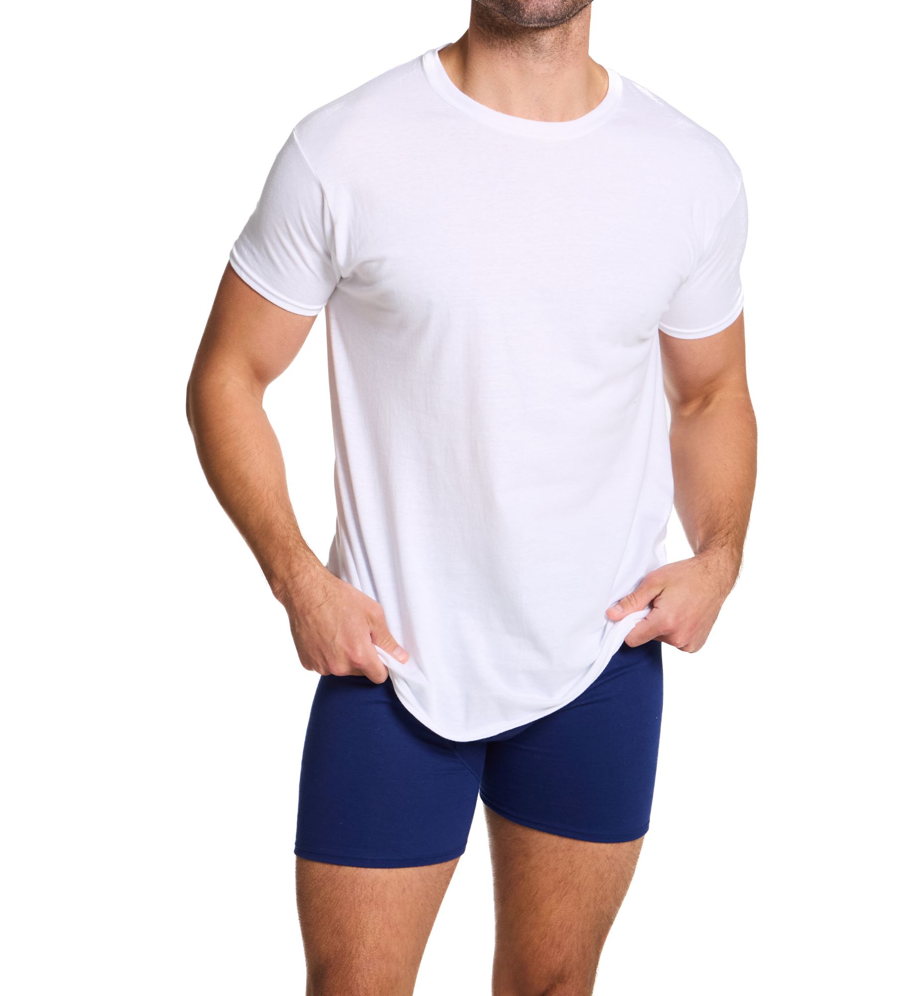 Hanes Ultimate ComfortBlend Boxer Brief - 3 Pack UBBB3 - Image 3