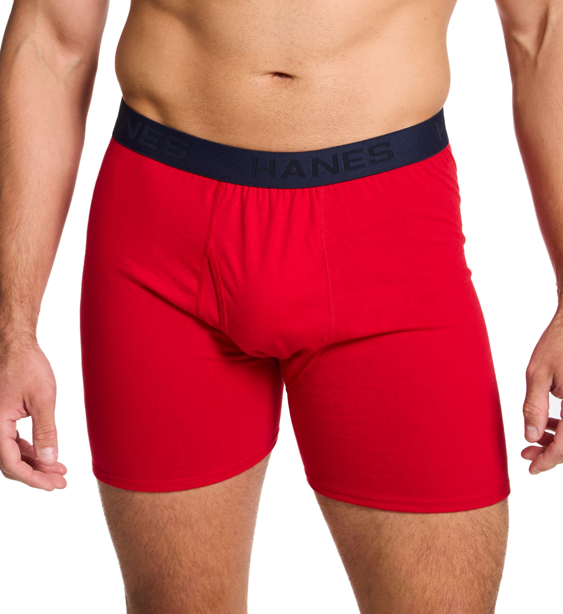 Hanes Ultimate ComfortBlend Boxer Brief - 3 Pack UBBB3 - Image 1