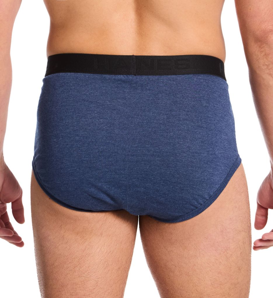 Hanes Ultimate ComfortBlend Mid Rise Brief - 4 Pack UBBFC4 - Image 2