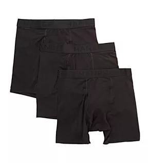 Ultimate Comfort Sport Boxer Brief - 3 Pack Black 2XL