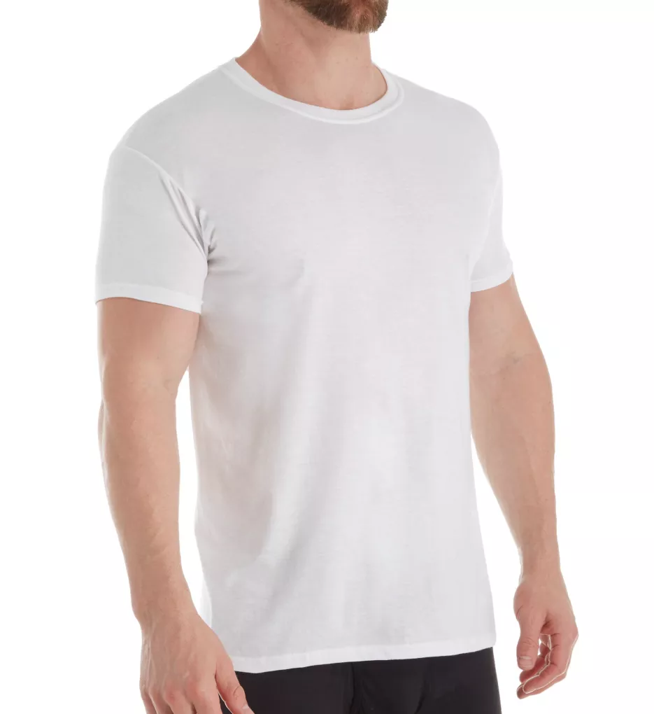 Ultimate Comfortblend V-Neck T-Shirts - 4 Pack by Hanes