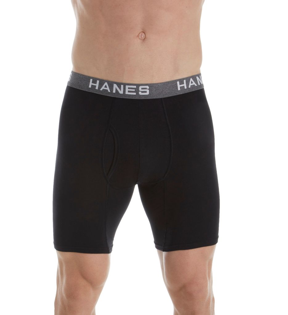 Hanes Ultimate Comfort Flex Fit Mens 4 Pack Short Sleeve Crew Neck