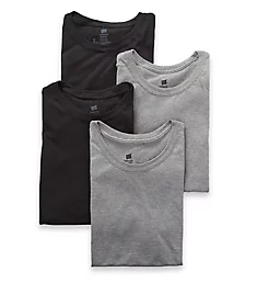 Ultimate ComfortFit Crew Neck T-Shirts - 4 Pack