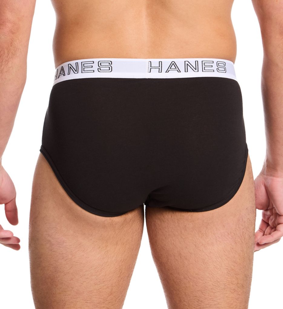 Hanes Ultimate Cotton Stretch Brief - 4 Pack USBFA4 - Image 2