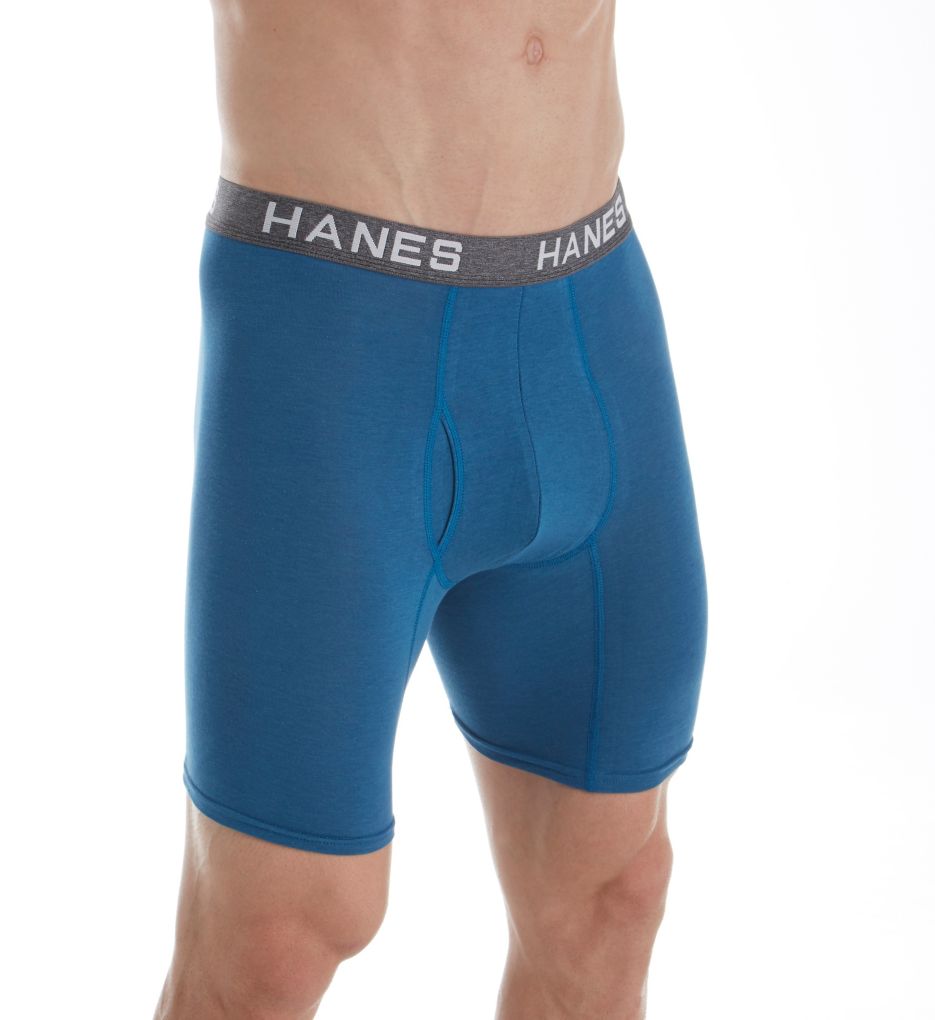 Hanes Platinum Comfortflex Fit Boxer Briefs 4 Pack Yfbbb4