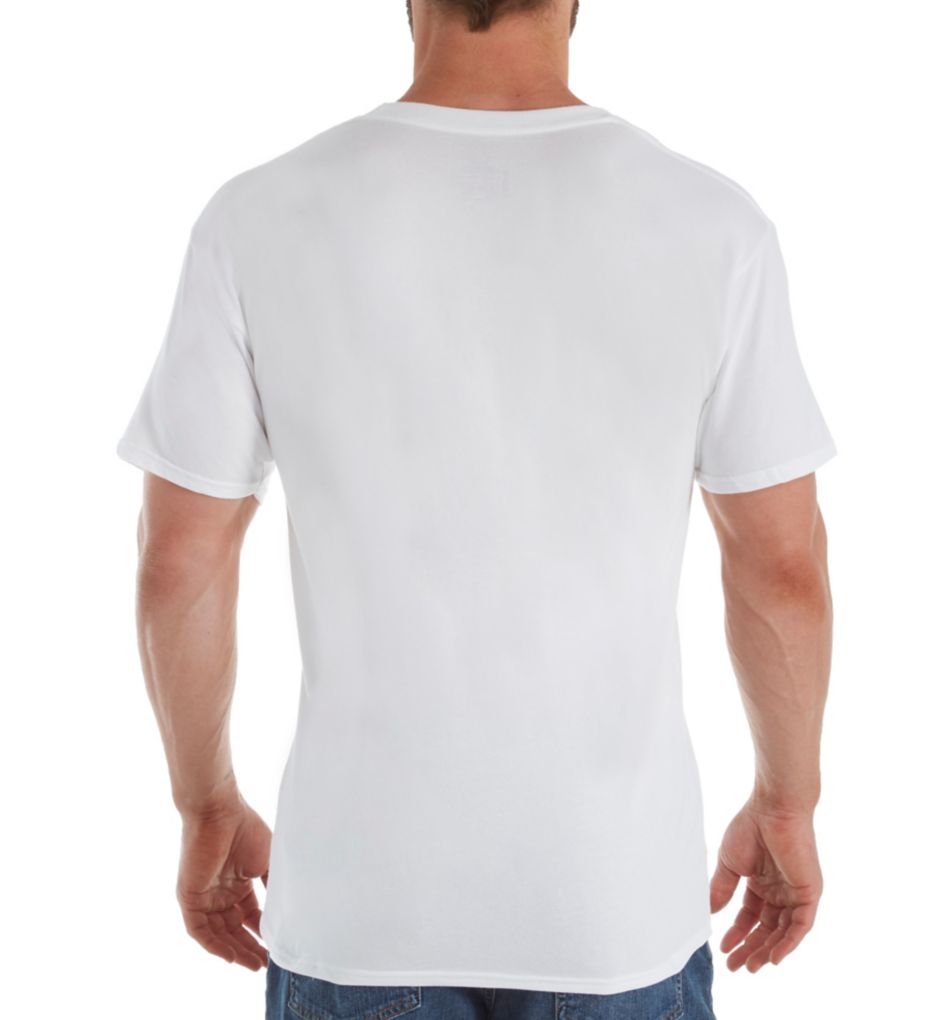 Platinum Stretch V-Neck T-Shirts - 4 Pack