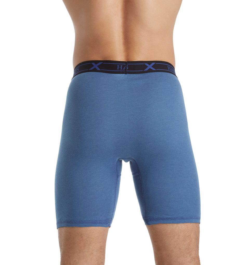 X-TEMP Combed Cotton Long-leg Boxer Brief - 4 Pack-bs