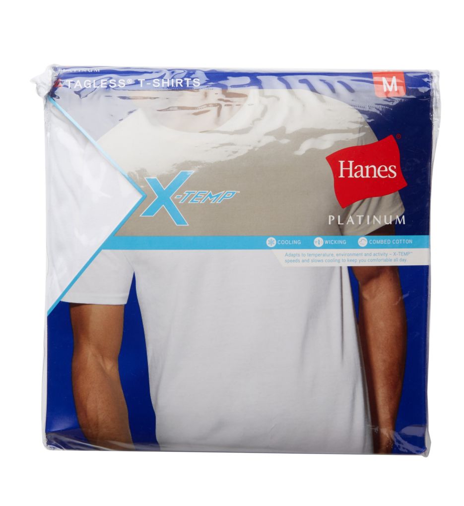 X-TEMP Combed Cotton Crew T-Shirts - 4 Pack-cs1