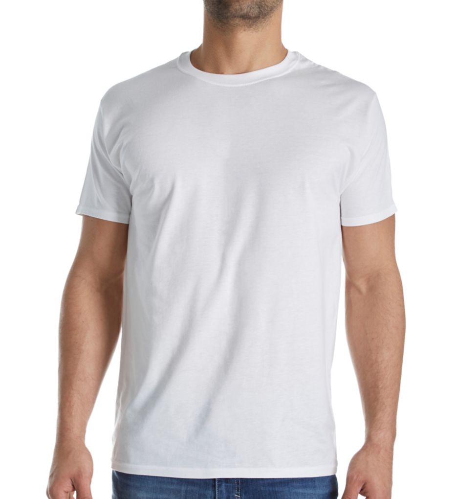 X-TEMP Combed Cotton Crew T-Shirts - 4 Pack-fs