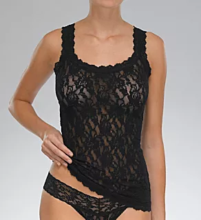 Signature Lace Unlined Camisole Black XS