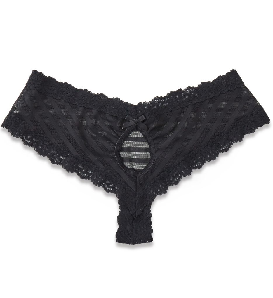 After Midnight Shadow Stripe Open Hipster Panty-cs2