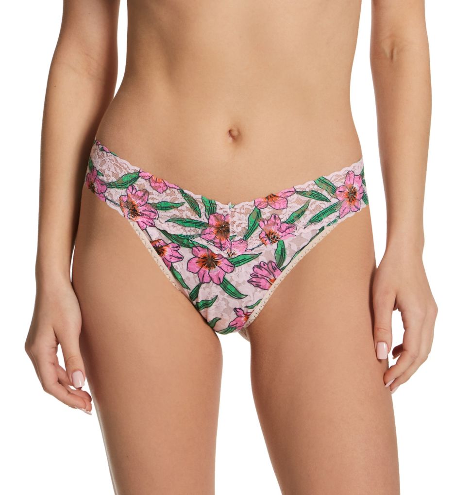 Original Rise Pattern Thong Memoir O/S by Hanky Panky