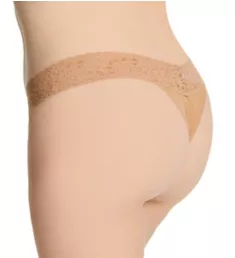 Signature Lace Plus Size Thong Suntan O/S Plus