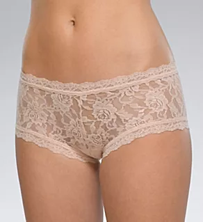 Signature Lace Boyshort Panties Chai XL