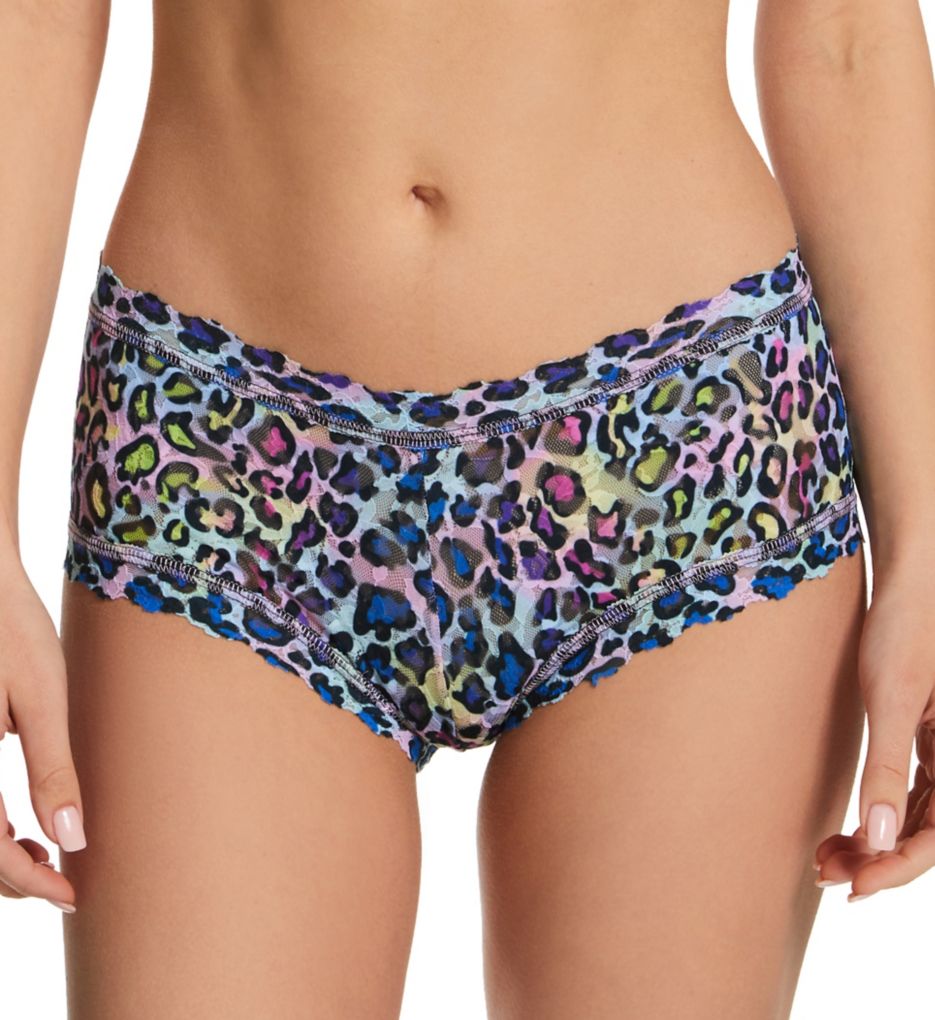 Hanky Panky Women's Pattern Boyshort Panty in Disco Diva | Size XS | HerRoom.com
