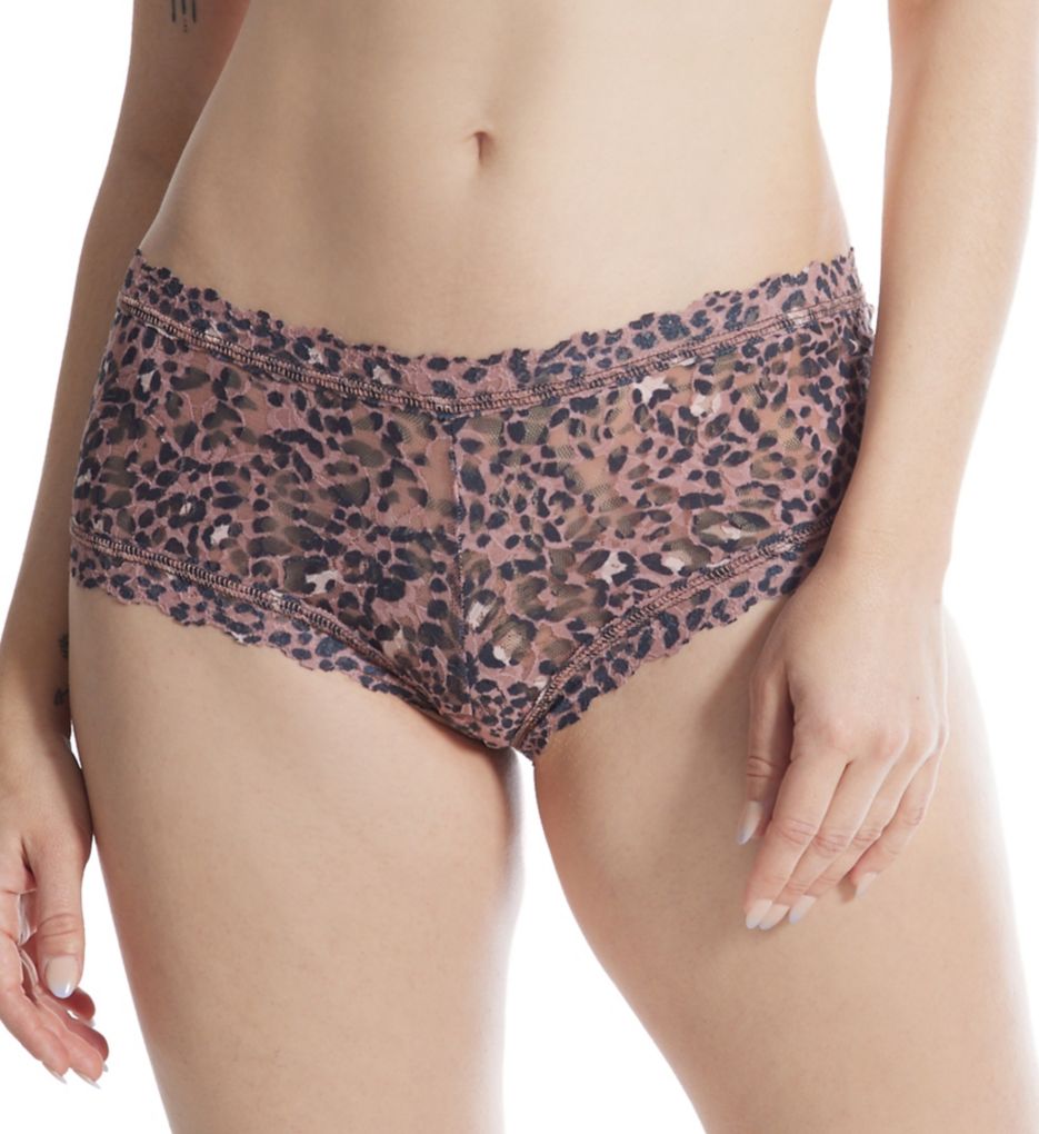 Hanky Panky Women's Pattern Boyshort Panty in Instinct | Size Small | HerRoom.com