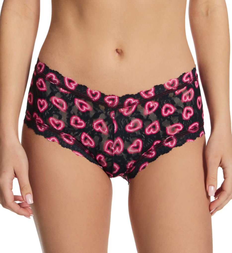 Hanky Panky Women's Pattern Boyshort Panty in Text Me | Size XS | HerRoom.com