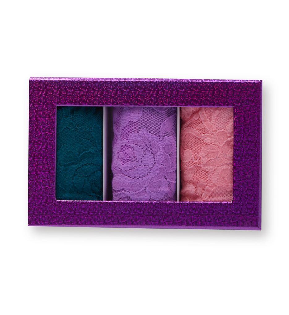 Holiday Purple Box Original Rise Thong - 3 Pack-cs1