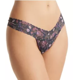 Low Rise Pattern Thongs