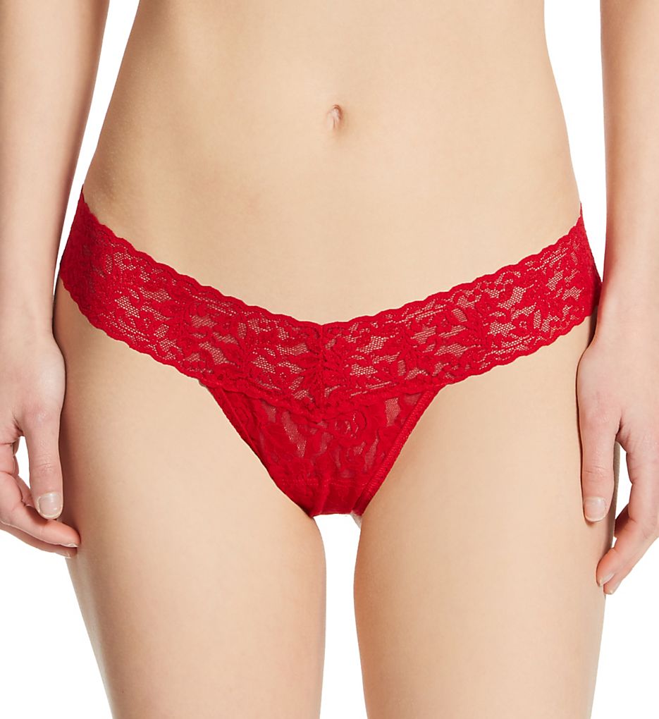 After Midnight Naughty & Nice Boxed Thong Set Black/Red O/S