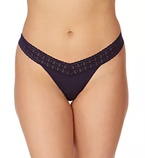 Dream Modal Low Rise Thong Indigo O/S