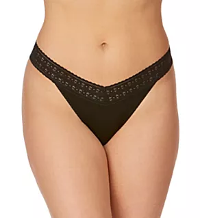 Dream Modal Original Rise Thong Black O/S